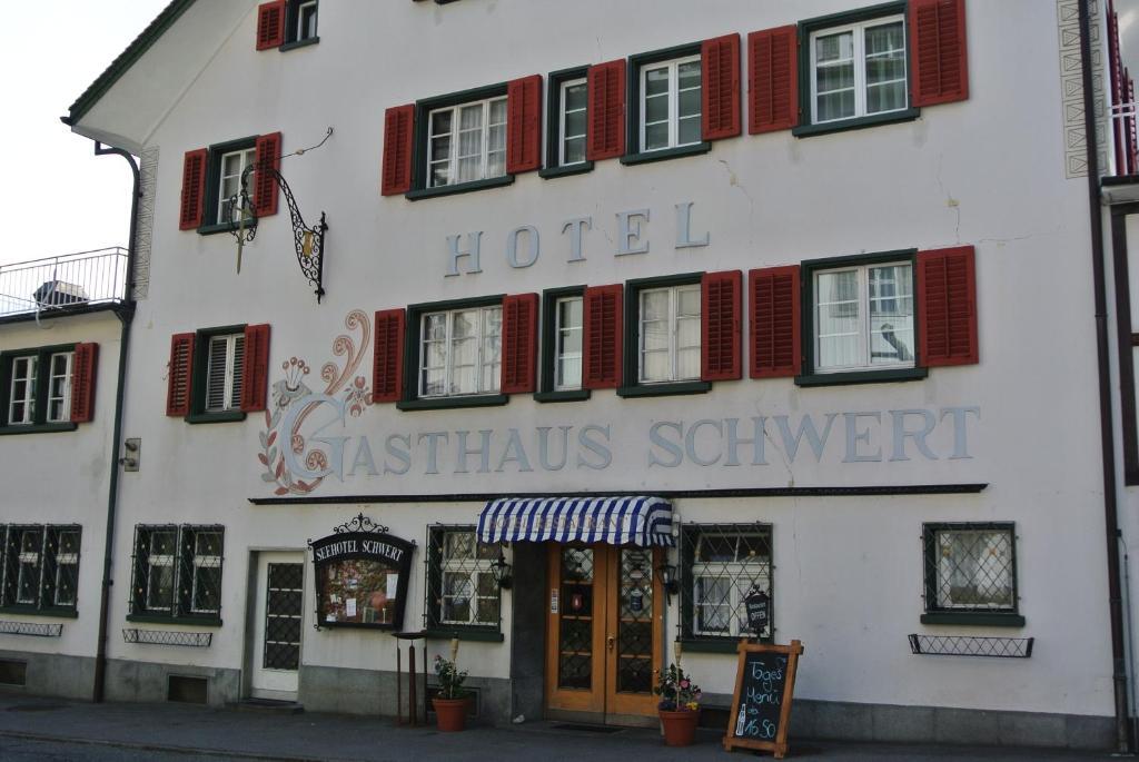 Seehotel Schwert ゲルサウ エクステリア 写真