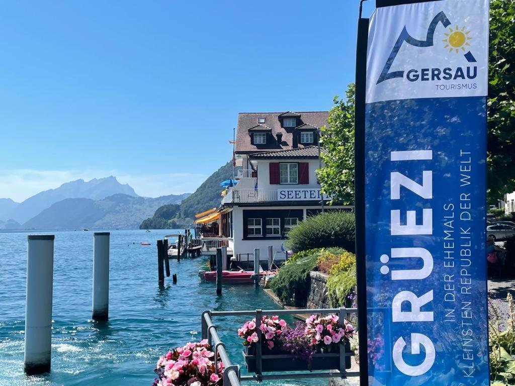 Seehotel Schwert ゲルサウ エクステリア 写真