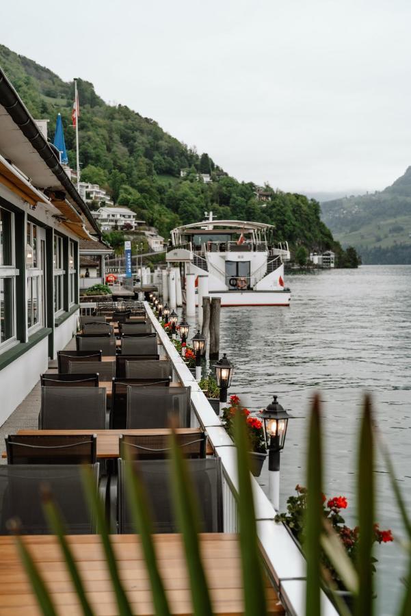 Seehotel Schwert ゲルサウ エクステリア 写真