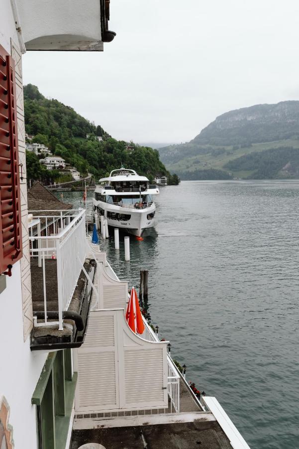 Seehotel Schwert ゲルサウ エクステリア 写真