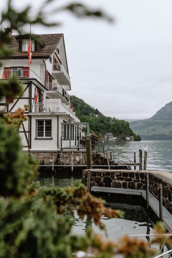 Seehotel Schwert ゲルサウ エクステリア 写真