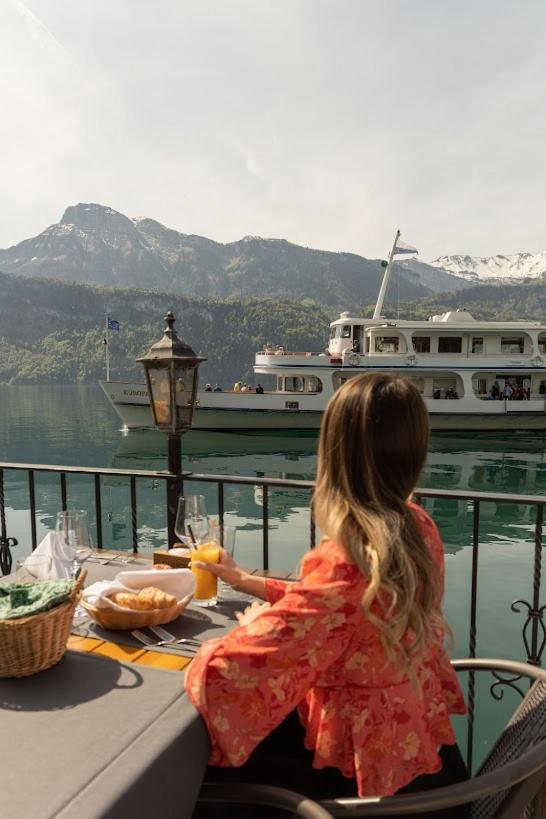 Seehotel Schwert ゲルサウ エクステリア 写真