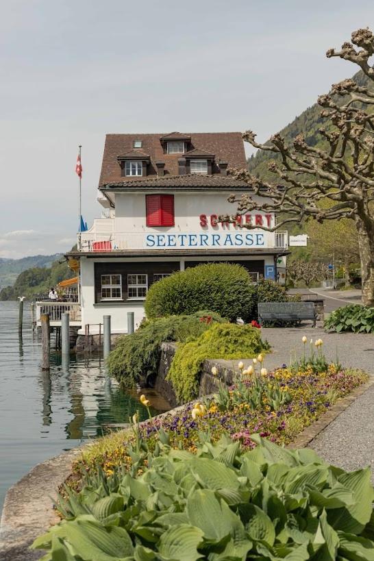 Seehotel Schwert ゲルサウ エクステリア 写真