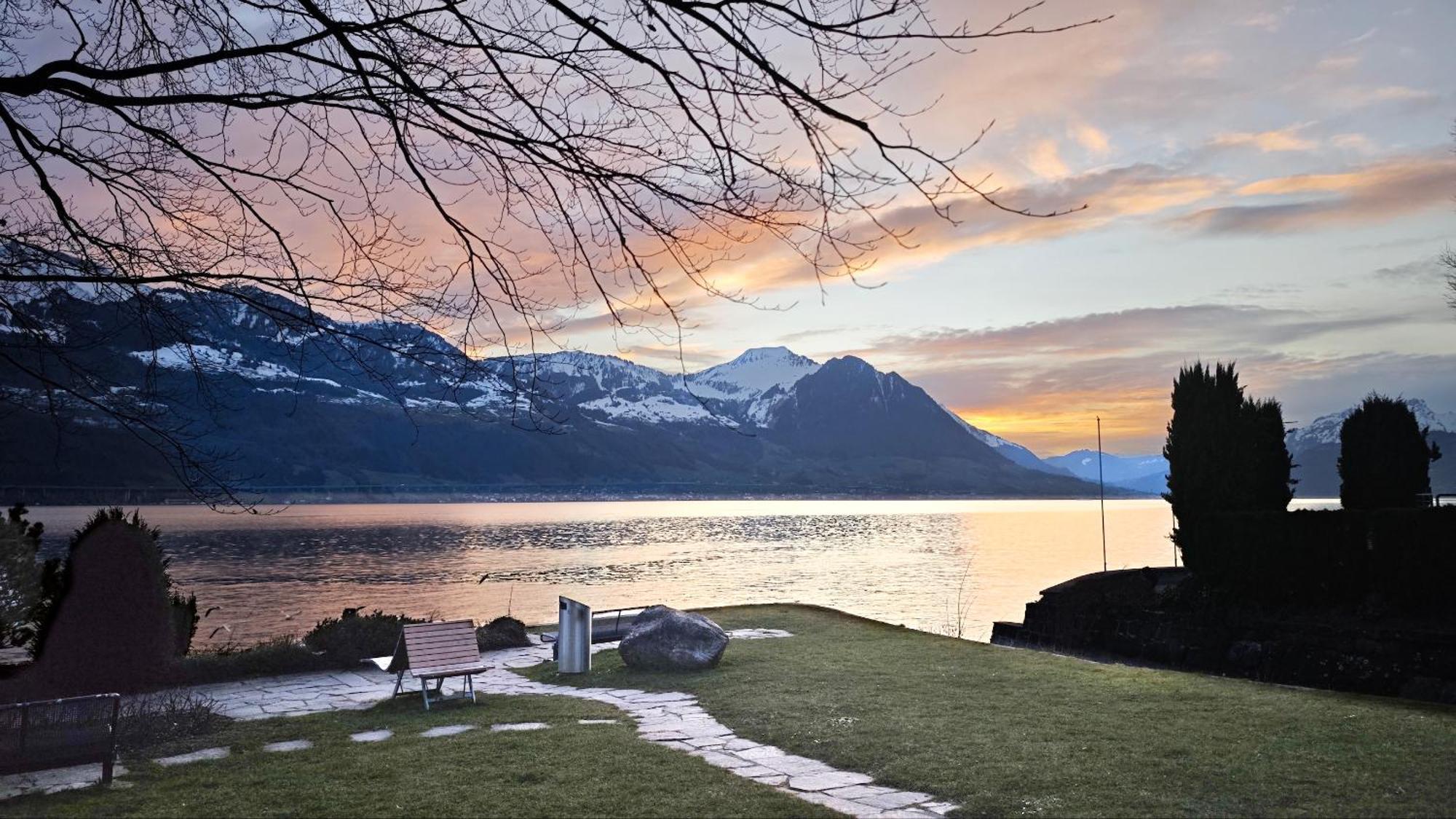 Seehotel Schwert ゲルサウ エクステリア 写真