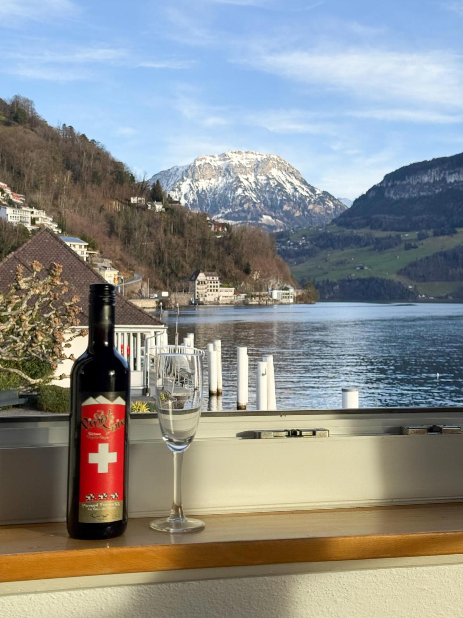 Seehotel Schwert ゲルサウ エクステリア 写真