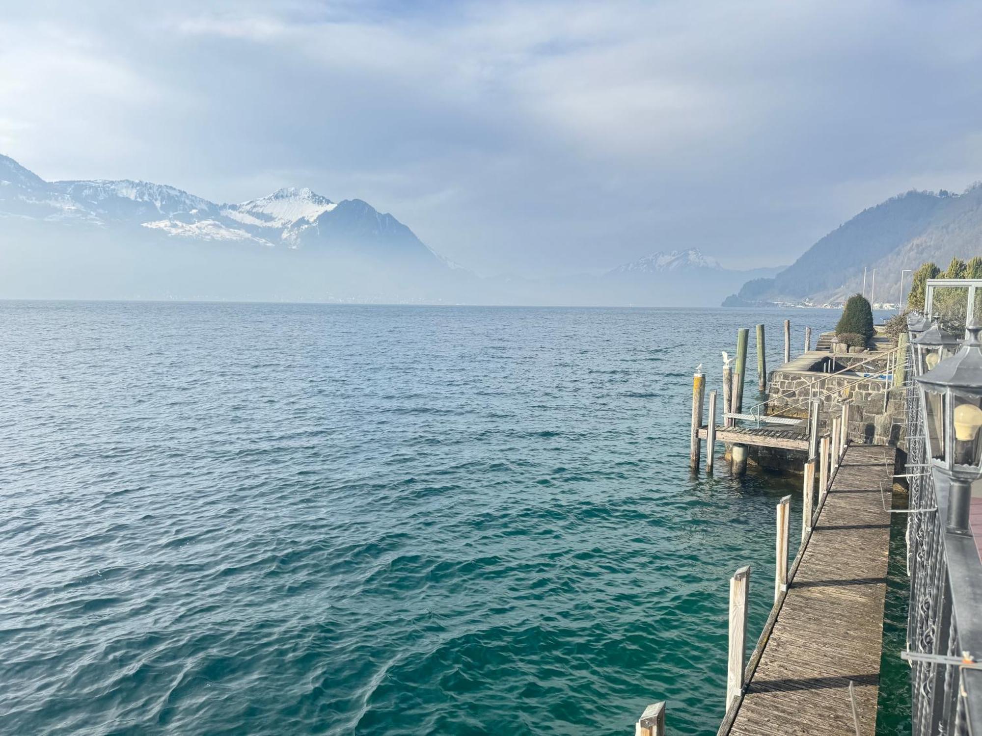Seehotel Schwert ゲルサウ エクステリア 写真