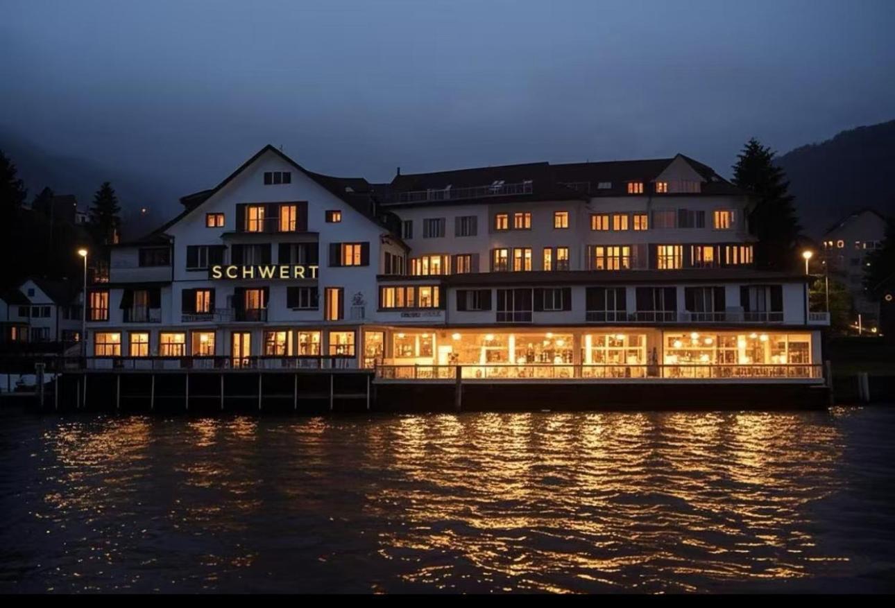 Seehotel Schwert ゲルサウ エクステリア 写真